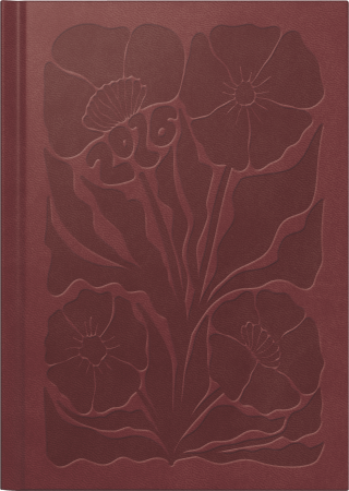 AGENDA DATATA SAPTAMANAL FUTURA 2 A5 2026 BLOSSOM BORDO 21024026
