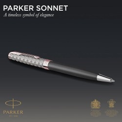 Parker Pix Sonnet Premium Metal, Gri, Pgt 160434