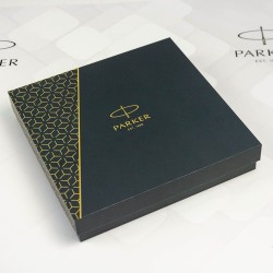 Parker Premium Notes Cu Elastic Negru + Cutie Cadou 161040