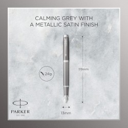 Parker Stilou Im Rituals Silver Gt F 161064