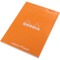 Rh Bloc Notes A8 80f N10 Dr Orange Rhodia 10600c