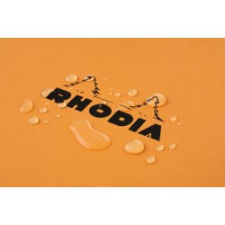 Rh Bloc Notes 8.5*12cm 80f N12 Dr Orange Rhodia 12600c
