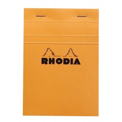 Rh Bloc Notes A6 80f Ar N13 Orange Rhodia 13200c