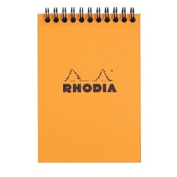 Rh Bloc Notes A6 Spira 80f Ar Orange Rhodia 13500c