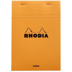 Rh Bloc Notes A5 80f Ar N16 Foi Galbene Orange Rhodia 16260c