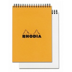 Rh Bloc Notes A5 Spira 80f Ar Orange Rhodia 16500c