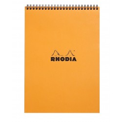 Rh Bloc Notes A4 Spira 80f Ar Orange Rhodia 18500c