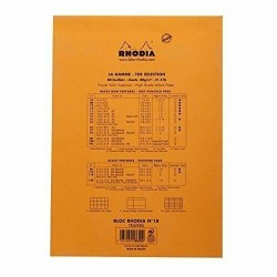 Rh Bloc Notes A4 Spira 80f Ar Orange Rhodia 18500c