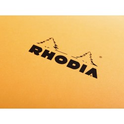 Rh Bloc Notes A4 80f N18 Dot Pad Orange Rhodia 18558c