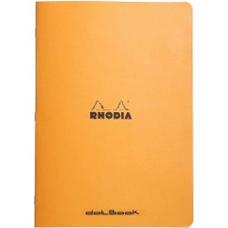 Rh Bloc Notes A4 48f Dot Pad Orange Rhodia 119167c