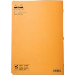 Rh Bloc Notes A4 48f Dot Pad Orange Rhodia 119167c