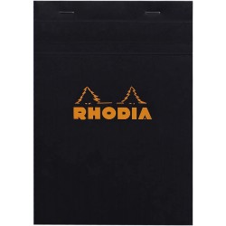Rh Bloc Notes A5 80f Ar N16 Black Rhodia 162009c