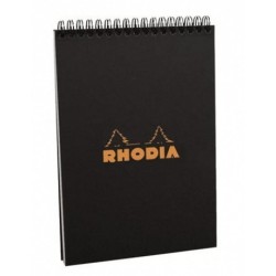 Rh Bloc Notes A5 Spira 80f Ar Black Rhodia 165009c