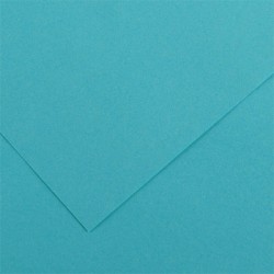 Pr Hartie Schita Color Canson Colorline 50x70 220gr Albastru Turquoise
