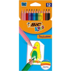 Lec Creioane Colorate Bic Tropicolors 12/set  Bc832566