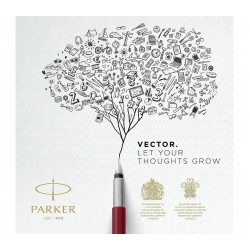 Parker Stilou Vector Steel 160858