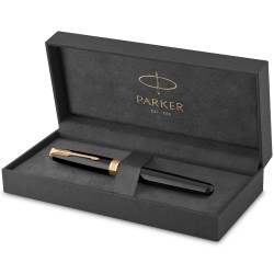 Parker Stilou Sonnet Royal Black Lacquer Gt F 160352