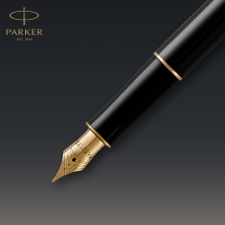 Parker Stilou Sonnet Royal Black Lacquer Gt F 160352