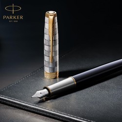 Parker Stilou Sonnet Royal Black Lacquer Gt F 160352