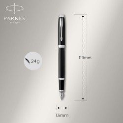 Parker Stilou Im Matte Black-chrome M Ct 160944