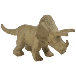 Cf Triceratops Papier Mache 19*6*9 Cm Ap155o