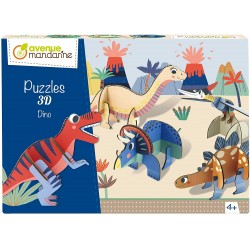 Cf Puzzle 3d Dinozauri Avenue Mandarine Pu016c