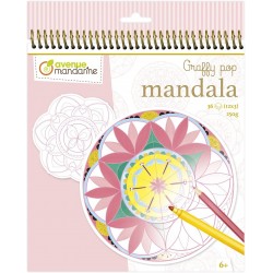 Cf Carte De Colorat Grafy Pop Mandala Girl Gy027o