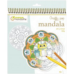 Cf Carte De Colorat Grafy Pop Mandala Animals Gy030o