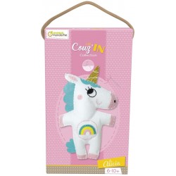 Cf Kit Creativ Broderie Unicornul Alicia Little Couz'in Collection Kc066c