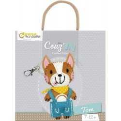 Cf Kit Creativ Broderie Catelul Tom Couz'in Collection Kc087c