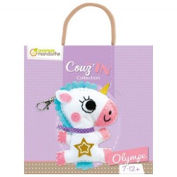 Cf Kit Creativ Broderie Unicornul Olympe Couz'in Collection Kc089c