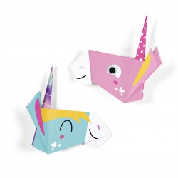 Cf Kit Creativ My Little Origami - Unicorn Avenue Mandarine Or521c