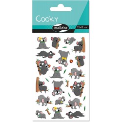 Cf Sticker 3d Cooky 7.5*12cm Maildor Cy143c Koala