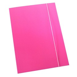 Eu Dosar Carton A4+ Cu Elastic Roz Neon 60670