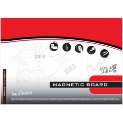 Eu Whiteboard Magnetic 60*90 Rama Aluminiu 22377