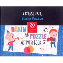 Eu Carte De Colorat A4 20f Brain Puzzle 75295