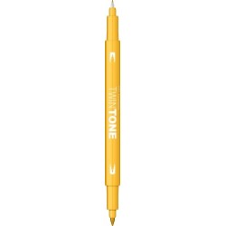 Con Marker 2 Capete Twintone Tombow Yellow Ws-pk03