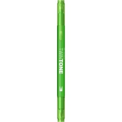 Con Marker 2 Capete Twintone Tombow Yellow Green Ws-pk06