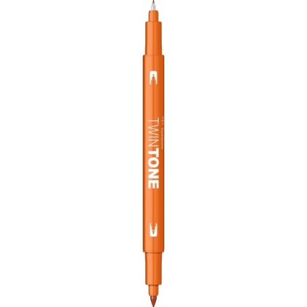 Con Marker 2 Capete Twintone Tombow Orange Ws-pk28