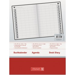 Br Agenda Datata Zilnic Brunnen A4 Agenda 24 Softcover Negru 78811