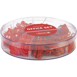 Br Set Office 220 Piese Rosu Color Code 2064723