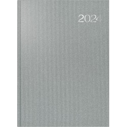 Br Agenda Datata Zilnic Conform A4 2024 Visicron Argintiu Metalic 27505904