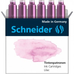 Scr Patroane Cerneala Schneider Liliac  6/set Pastel