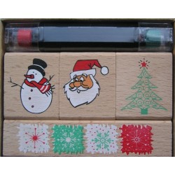 Kp Set Stampile Heyda ''merry Christmas'' 4888482