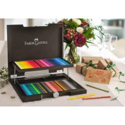 Cutie Lemn 72 Creioane Colorate Polychromos Faber-castell  Fc110072sd