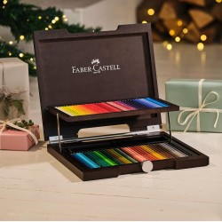 Cutie Lemn 72 Creioane Colorate Polychromos Faber-castell  Fc110072sd