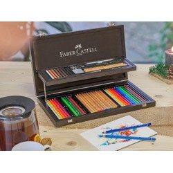 Cutie Lemn Compendium Arta Si Grafica Faber-castell  Fc110084sd