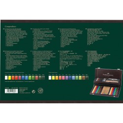 Cutie Lemn Compendium Arta Si Grafica Faber-castell  Fc110084sd