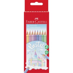 Lec Creioane Colorate Faber-castell Pastel 10/set Fc111211