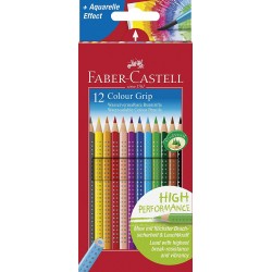 Lec Creioane Colorate Faber-castell Aquarell Grip 12/set Fc112412